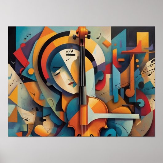 Lächelnde Gesichtskunst Poster (Vorne)