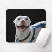 Lächelnde Grubenbulle Mousepad (Mit Mouse)