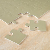Lächelnde Hausfrau mit Waschkorb Puzzle (Seite)
