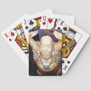 lächelnde Haushaltskarten Spielkarten