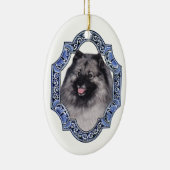 Lächelnde Holländerverzierung Keramikornament (Rechts)