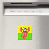 Lächelnde Hummer Magnet (In Situ (Geschirrspüler))
