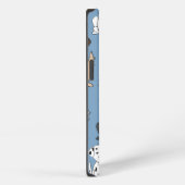 Lächelnde Hunde iPhone Hülle (Rechte Seite)