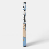 Lächelnde Hunde iPhone Hülle (Linke Seite)
