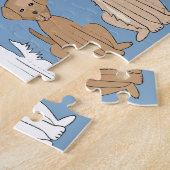 Lächelnde Hunde Puzzle (Seite)