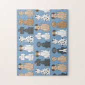 Lächelnde Hunde Puzzle (Vertikal)