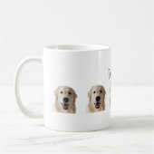 Lächelnde Hunde-Tasse für Hunde-Mamas Kaffeetasse (Links)