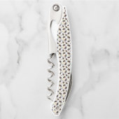 Lächelnde HundeDackel Kellnermesser (Vorderseite)