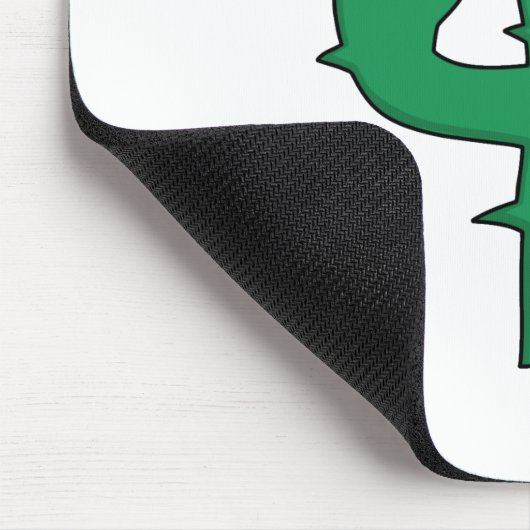 Lächelnde Kaktus Mousepad (Ecke)