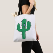 Lächelnde Kaktus Tasche (Von Nahem)