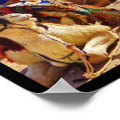 Lächelnde Kamele Poster (Ecke)