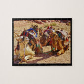 Lächelnde Kamele Puzzle (Horizontal)