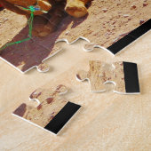 Lächelnde Kamele Puzzle (Seite)