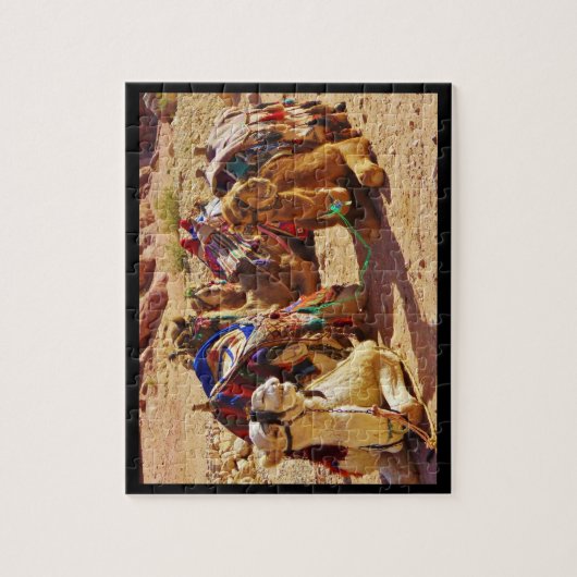 Lächelnde Kamele Puzzle (Vertikal)