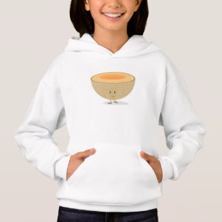 Lächelnde Kantalupe Hoodie