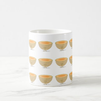 Lächelnde Kantalupe Kaffeetasse