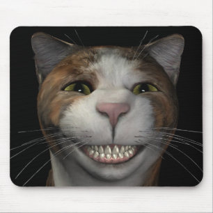 Lächelnde Katze Mousepad