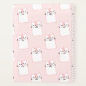 Lächelnde Katze Planer (Rückseite)