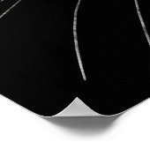 Lächelnde Katze Poster (Ecke)