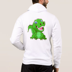 Lächelnde Krokodil-Cartoon-64836 Hoodie