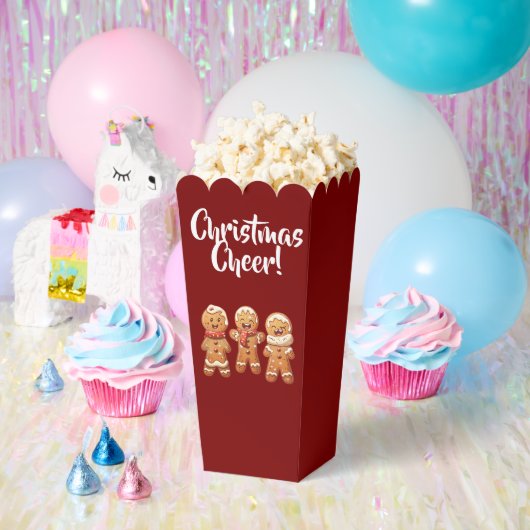 Lächelnde Lebkuchenfreunde Geschenkschachtel (Party)