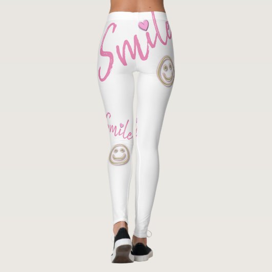 Lächelnde Leggings (Rückseite)