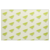 Lächelnde Limone Scheibe Stoff (Fat Quarter (45,7 x 55,9 cm))
