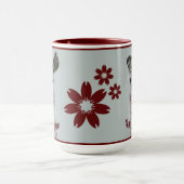 Lächelnde Llama-Tasse Tasse (Zentrum)