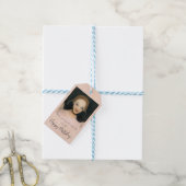 Lächelnde Mädchen, Helene Schjerfbeck Geschenkanhänger (Mit Garn)