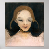 Lächelnde Mädchen, Helene Schjerfbeck Poster (Vorne)