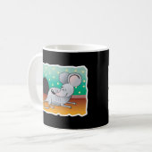 lächelnde Maus Kaffeetasse (Vorderseite Links)