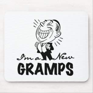 Lächelnde neue Gramps T - Shirts und Geschenke Mousepad