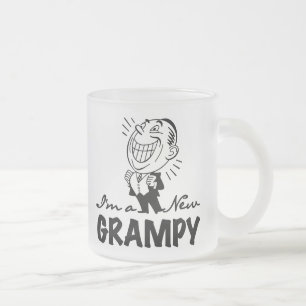 Lächelnde neue Grampy T - Shirts und Geschenke Mattglastasse
