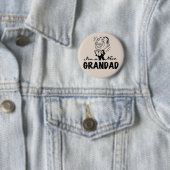 Lächelnde neue Grandad-T - Shirts und Geschenke Button (Beispiel)