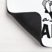 Lächelnde neue Großvater-T - Shirts und Geschenke Mousepad (Ecke)