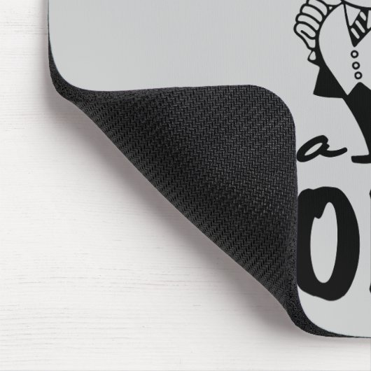 Lächelnde neue Mohnblüten und T - Shirt Mousepad (Ecke)