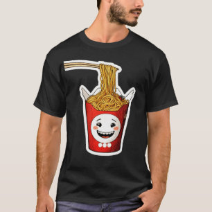 Lächelnde Nudeln T-Shirt