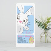 Lächelnde Ostersonnige Einladung (Stehend Vorderseite)