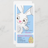 Lächelnde Ostersonnige Einladung (Vorne/Hinten)