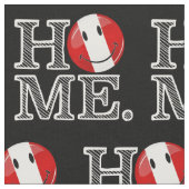 Lächelnde peruanische Flagge| Hauswärmer Stoff (Nahaufnahme)