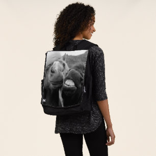 Lächelnde Pferde Getty Bild- Rucksack