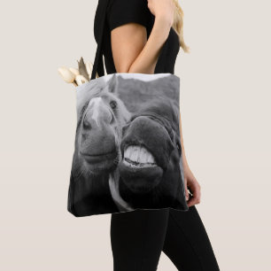 Lächelnde Pferde Getty Bild- Tasche