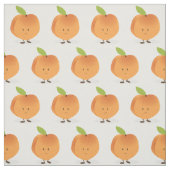 Lächelnde Pfirsich Stoff (Muster)