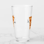 Lächelnde Pizza Glas (Links)