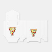 Lächelnde Pizza Slice Goody Box Geschenkschachtel (Ungefaltet)
