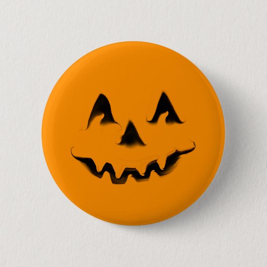 Lächelnde Pumpkin-Taste Button (Vorderseite)