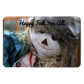Lächelnde Scarecrow 3" x 4" Flexible Foto Magnet (Horizontal)