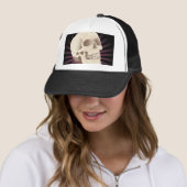 lächelnde Schädelkappe Truckerkappe (Beispiel)