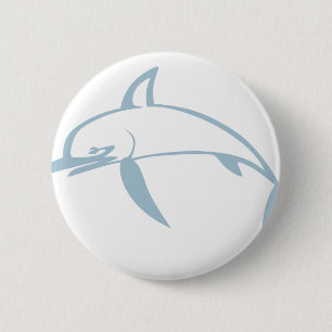 Lächelnde Schwertfische Button