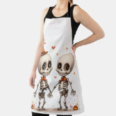 Lächelnde Skelette Schürze (InSitu)